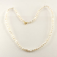 Load image into Gallery viewer, 640265G26-White-Small-Baroque-Freshwater-Pearl-Simple-Style-Necklace