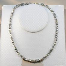Load image into Gallery viewer, Dark Gray Baby Baroque Pearl Necklace