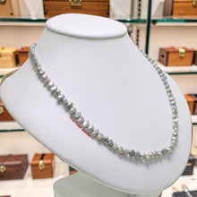 Load image into Gallery viewer, Silver Gray Baroque Pearl Necklace