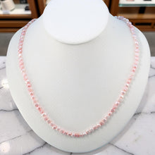 Load image into Gallery viewer, Misty Rose Small Baroque Pearl Necklace