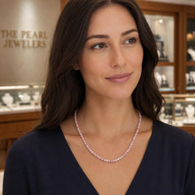 Load image into Gallery viewer, Misty Rose Small Baroque Pearl Necklace