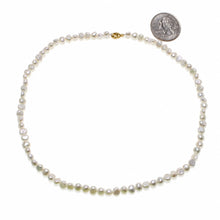 Load image into Gallery viewer, White Baby Baroque Pearl Necklace