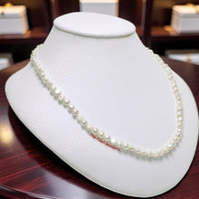 Load image into Gallery viewer, White Baby Baroque Pearl Necklace