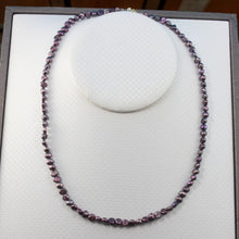 Load image into Gallery viewer, Purple Baby Baroque Pearl Necklace