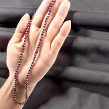 Load image into Gallery viewer, Purple Baby Baroque Pearl Necklace
