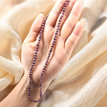 Load image into Gallery viewer, Purple Baby Baroque Pearl Necklace