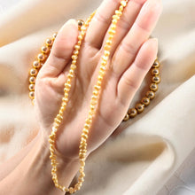 Load image into Gallery viewer, Golden Small Baroque Pearl Necklace