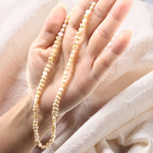 Load image into Gallery viewer, Beige Baby Baroque Pearl Necklace