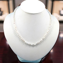 Load image into Gallery viewer, Adjustable Baby Baroque Pearl Necklace .925 Silver