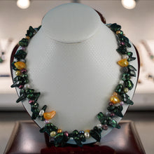 Load image into Gallery viewer, Baroque-Shaped Freshwater Pearl Twist Two-in-One Necklace