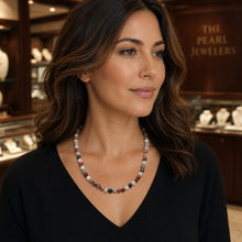 Load image into Gallery viewer, 6mm Multi-Color Agate Necklace