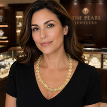 Load image into Gallery viewer, Golden Citrine Bead Necklace – 14K Yellow Gold Clasp