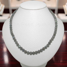 Load image into Gallery viewer, Labradorite Round Bead Necklace
