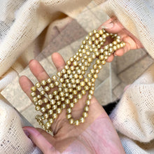 Load image into Gallery viewer, Champagne Freshwater Pearl Infinity Necklace – 60” Hand Knotted