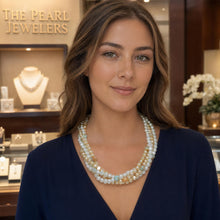 Load image into Gallery viewer, Small Baroque Pearl Twist Necklace with Sterling Silver