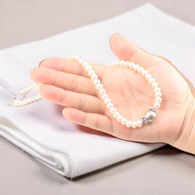 Load image into Gallery viewer, Gray Tahitian Pearl with F/W Pearls &amp; Silver Bali Beads Necklace