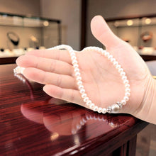 Load image into Gallery viewer, Khaki Tahitian Pearl with Freshwater Pearls &amp; Silver Bali Beads Necklace