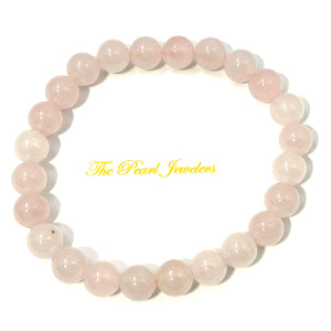 750005-Genuine-Natural-Rose-Quartz-Beads-Stretchy-Bracelet