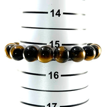 Load image into Gallery viewer, 750029-Genuine-Brown-Tiger-Eye-Gemstone-Stretchy-Elastic-Bracelet