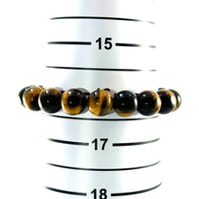 Load image into Gallery viewer, 750029-Genuine-Brown-Tiger-Eye-Gemstone-Stretchy-Elastic-Bracelet