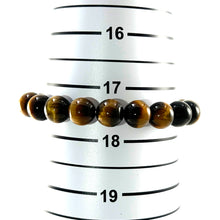 Load image into Gallery viewer, 750029-Genuine-Brown-Tiger-Eye-Gemstone-Stretchy-Elastic-Bracelet