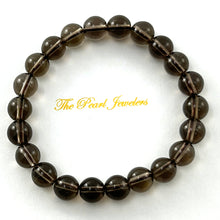 Load image into Gallery viewer, 750064-Genuine-Natural-Smoke-Quartz-Beads-Endless-Bracelet