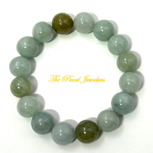 Load image into Gallery viewer, 750084-Genuine-Natural-Jadeite-Beads-Stretchy-Endless-Bracelet