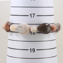Load image into Gallery viewer, 750095B-Pear-Shape-Between-Beads-Multi-Color-Genuine-Natural-Agate-Endless-Bracelet