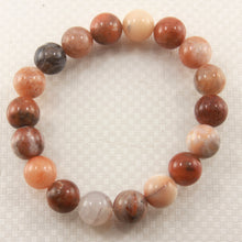 Load image into Gallery viewer, 750107-Genuine-Natural-Multi-Color-Agate -Beads-Endless-Bracelet