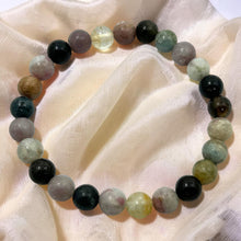 Load image into Gallery viewer, 8mm Multicolor Tourmaline Beads Endless Bracelet
