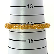 Load image into Gallery viewer, 750157-Genuine-Natural-Roundel-Citrine-Beads-Stretchy-Endless-Bracelet