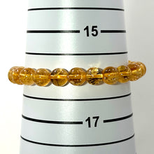 Load image into Gallery viewer, 750158-Genuine-Natural-Yellow-Citrine-Beads-Stretchy-Endless-Bracelet