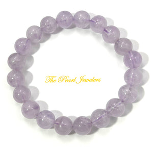 750177-Genuine-Amethyst-Gemstone-Beads-Stretchy-Bracelet