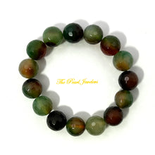 Load image into Gallery viewer, 750262-Faceted-Rainbow-Agate-Beads-Stretchy-Bracelet