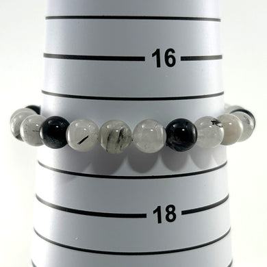 750336-Genuine-Black-Rutilated-Quartz-Beads-Stretchy-Bracelet
