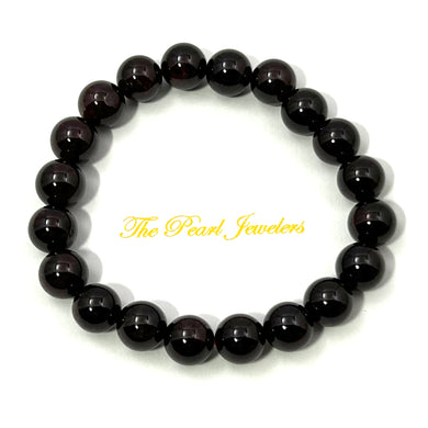 750372-Natural-Genuine-Garnet-Beads-Stretchy-Bracelet