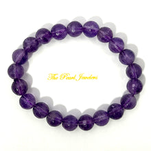 Load image into Gallery viewer, 750481-Faceted-8mm-Amethyst-Stretch-Bracelet