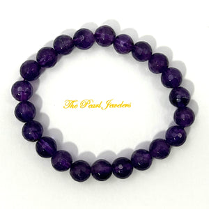 750482-Amethyst-Stretch-Bracelet-8mm-Purple-Micro-Faceted-Round-Sparkly-Gemstone-Bead