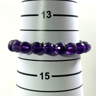 750482-Amethyst-Stretch-Bracelet-8mm-Purple-Micro-Faceted-Round-Sparkly-Gemstone-Bead