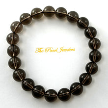 Load image into Gallery viewer, 750513-Genuine-Natural-Smoke-Quartz-Beads-Stretchy-Endless-Bracelet