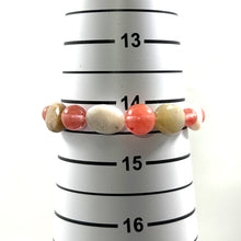 Load image into Gallery viewer, 759099-Watermelon-Tourmaline-Beaded-Agate-Bead-Stretchy-Bracelet