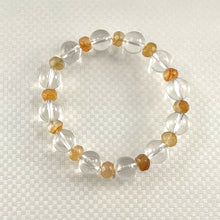 Load image into Gallery viewer, 759380-Handmade-Jewelry-Crystal-Faceted-Roundel-Agate-Beads-Bracelet