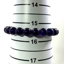 Load image into Gallery viewer, 759660-Genuine-Dark-Purk-Amethyst-Gemstone-Beads-Stretchy-Bracelet