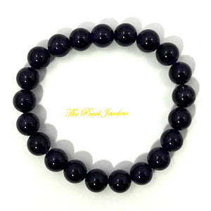 759661-Genuine-Dark-Purk-Amethyst-Gemstone-Round-Beads-Stretchy-Bracelet