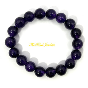 759663-Genuine-Dark-Purk-Amethyst-Gemstone-Round-Beads-Stretchy-Bracelet