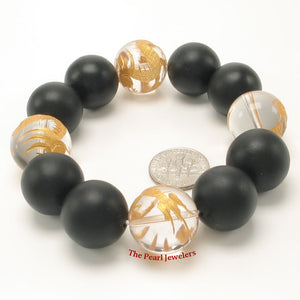 759720-18mm-Bian-Stone-Crystal-Golden-Dragon-Beads-Endless-Elastic-Bracelet
