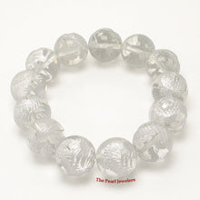 Load image into Gallery viewer, 759814-14mm-Crystal-Dragon-Beads-Endless-Elastic-Bracelet