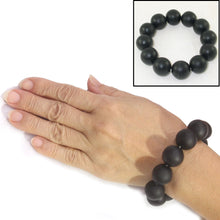 Load image into Gallery viewer, 759918-18mm-Bian-Stone-Beads-Endless-Elastic-Bracelet