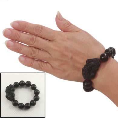 759924-Genuine-Bian-Stone-Pixiu-Carving-Endless-Elastic-Bracelet