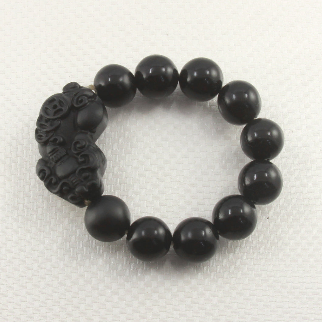 759924-Genuine-Bian-Stone-Pixiu-Carving-Endless-Elastic-Bracelet
